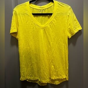 LOFT Size S V-Neck Lightweight Cotton Tee EUC